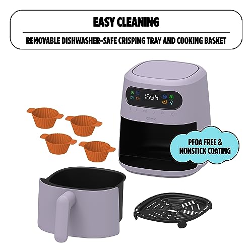 8 QT Digital Air Fryer with Touch Screen and TurboCrisp Technology F231