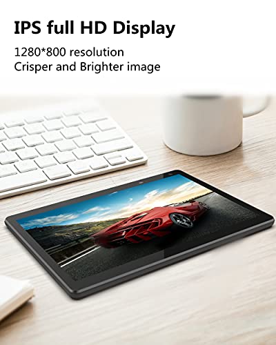 10 inch Android Tablet with 32GB Storage, 6GB RAM, Black Z5138