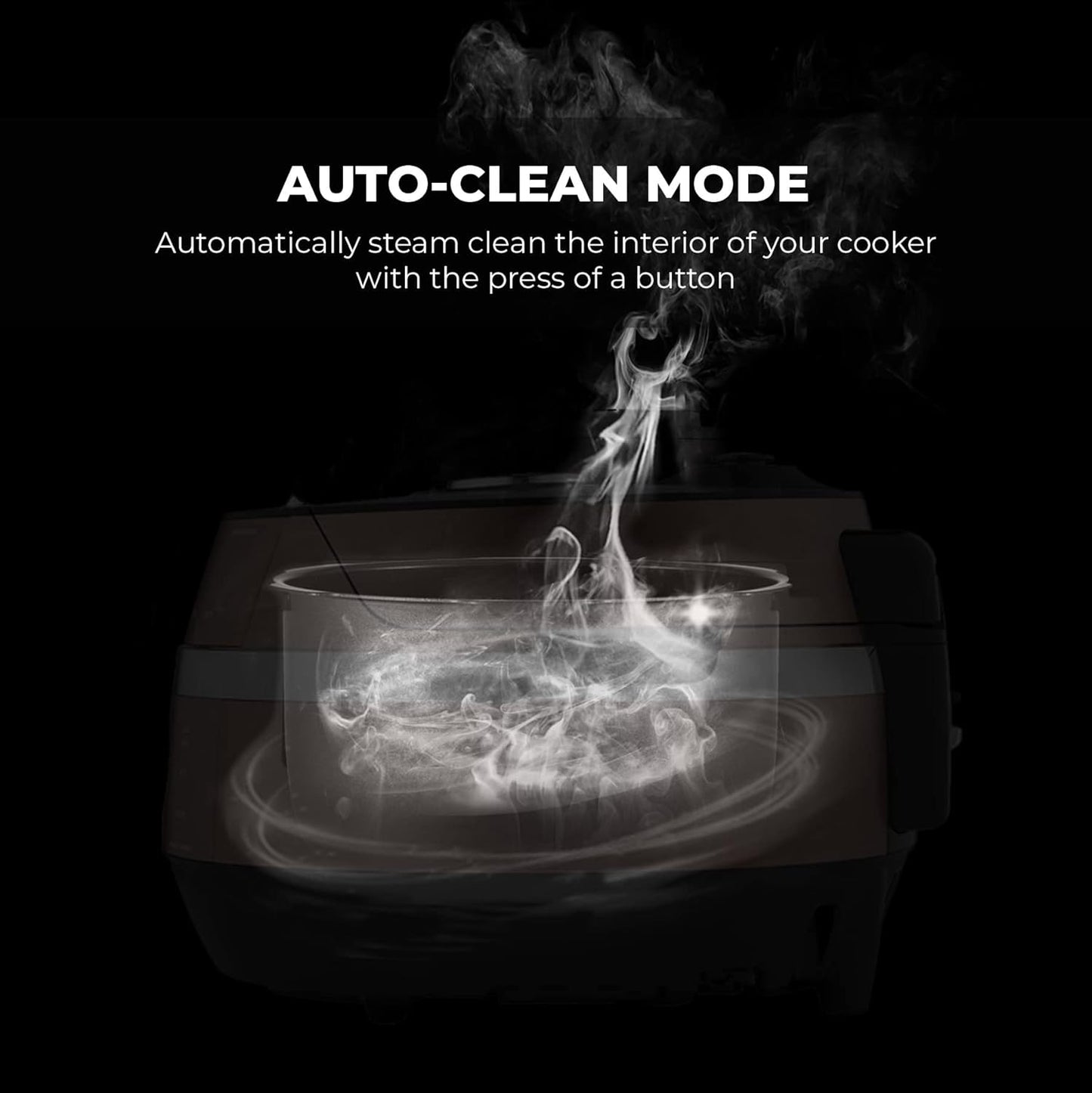 10-Cup Induction Heating Pressure Rice Cooker with Auto-Clean X8609