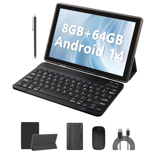Tablet 10 Inch with Keyboard, 8GB RAM 64GB ROM K734230