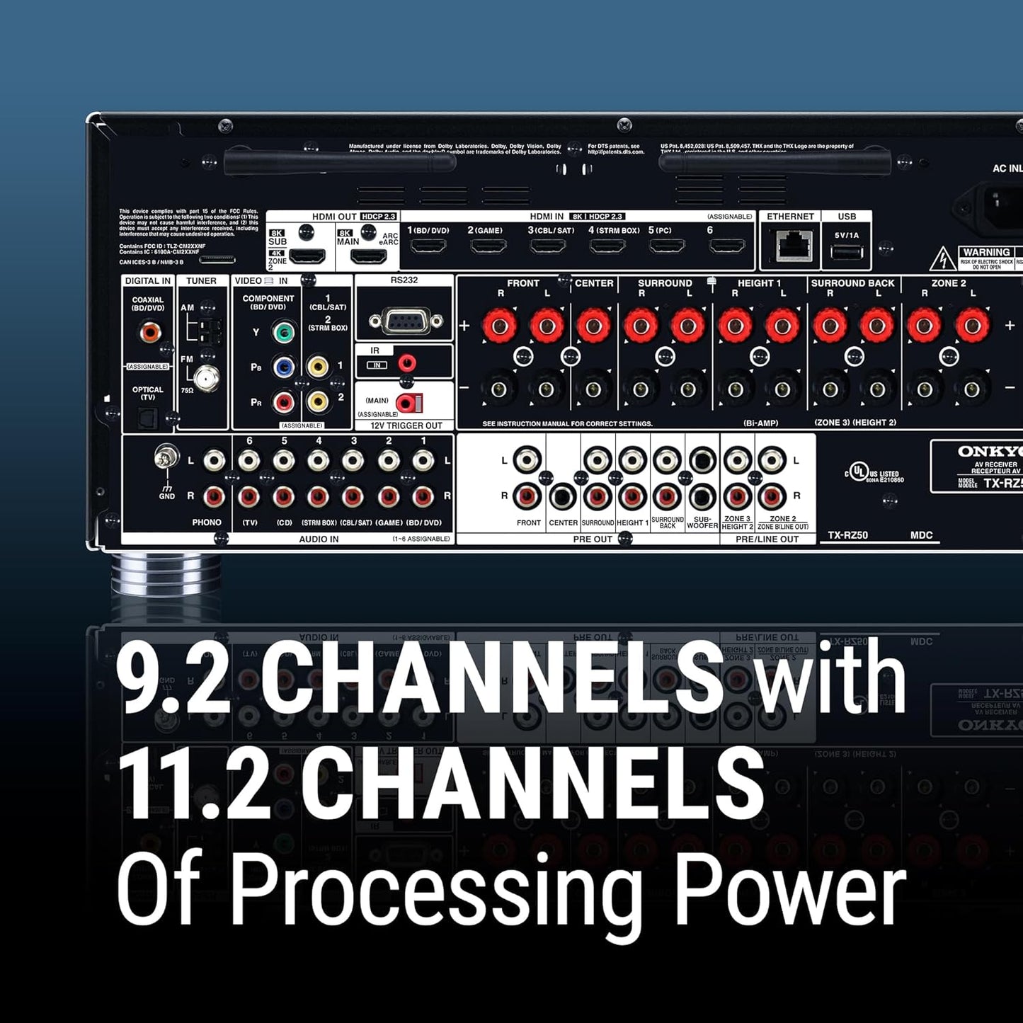 9.2-Channel THX Certified AV Receiver O22433