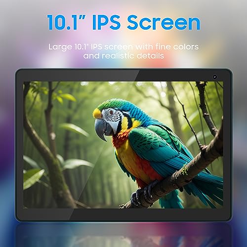 10 inch Android Tablet with 32GB Storage, 6GB RAM, Black Z5138