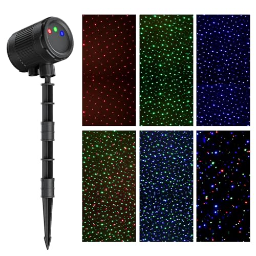 Laser Christmas Projector Lights Outdoor with Remote, Waterproof X1878