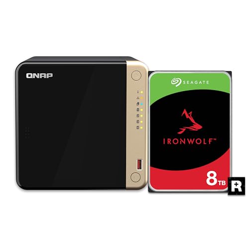 4 Bay Desktop NAS with Intel Celeron Quad-core Processor and Dual 2.5GbE F683073