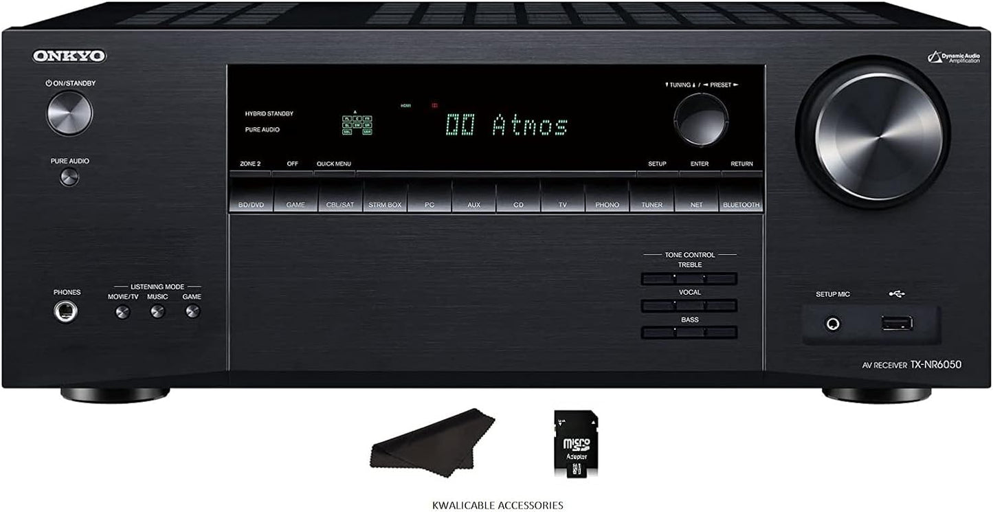 7.2 Channel Network Home Theater AV Receiver with 8K and Dolby Atmos H4149