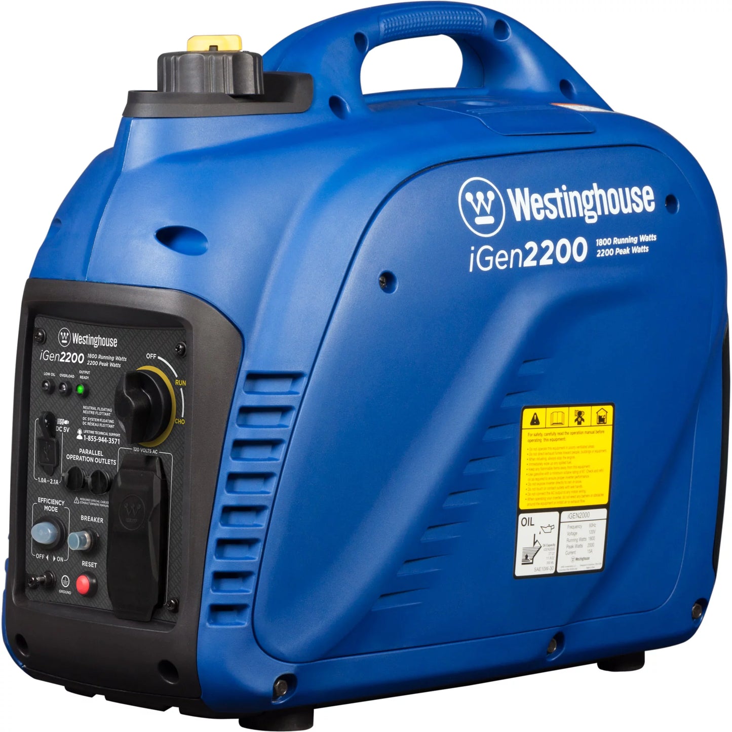 Portable Gas Inverter Generator 2200 Peak Watt K847