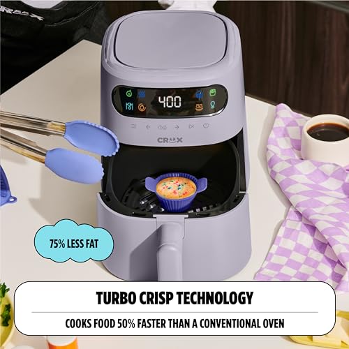 8 QT Digital Air Fryer with Touch Screen and TurboCrisp Technology F231