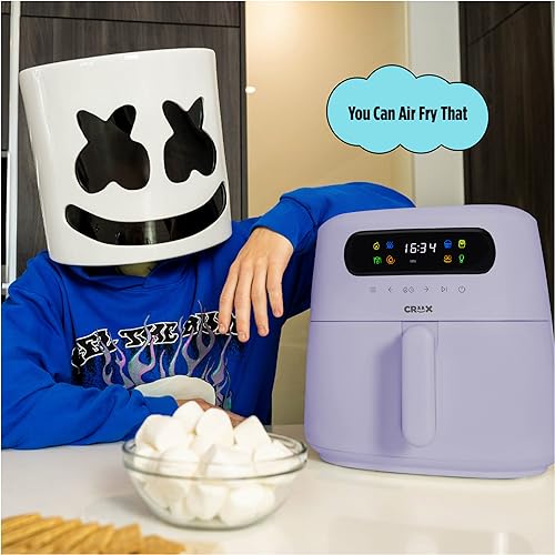 8 QT Digital Air Fryer with Touch Screen and TurboCrisp Technology F231