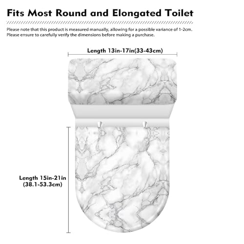 Christmas Toilet Lid and Tank Cover Set for Bathroom Decor Q334993