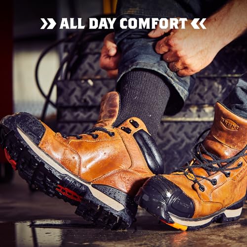6" Waterproof Wedge Work Boot, Slip & Oil Resistant F636