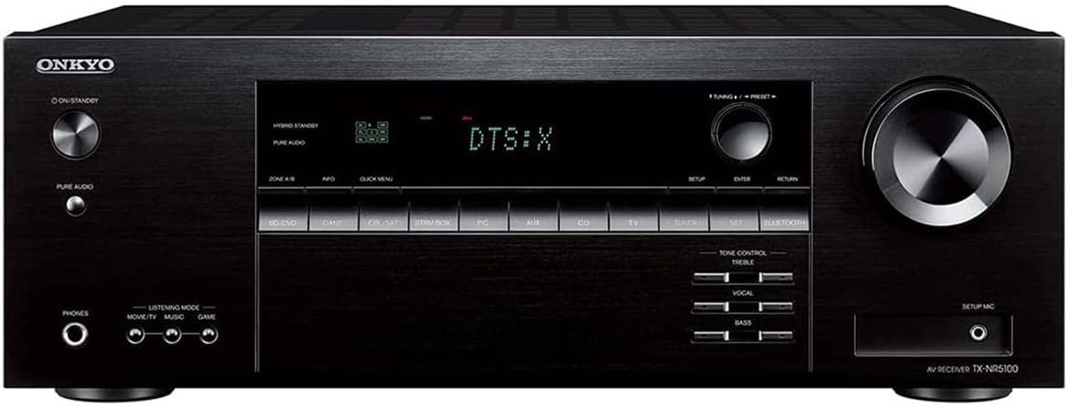 7.2 Channel Network A/V Receiver, Black B3748
