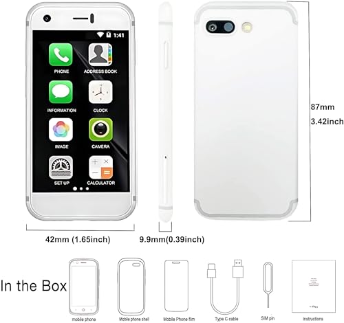 Mini Smartphone 2.5 Inch Dual SIM Unlocked Android Phone A59568
