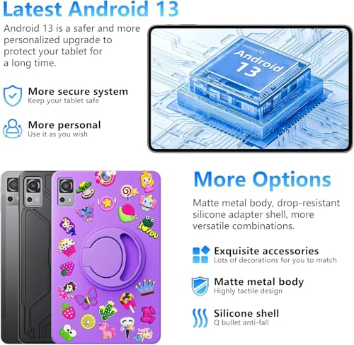12 Inch Android Tablet with 8GB RAM, 256GB Storage O38539