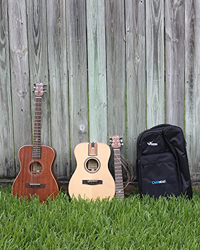 Travel Guitar with Collapsible System and Backpack Case V119