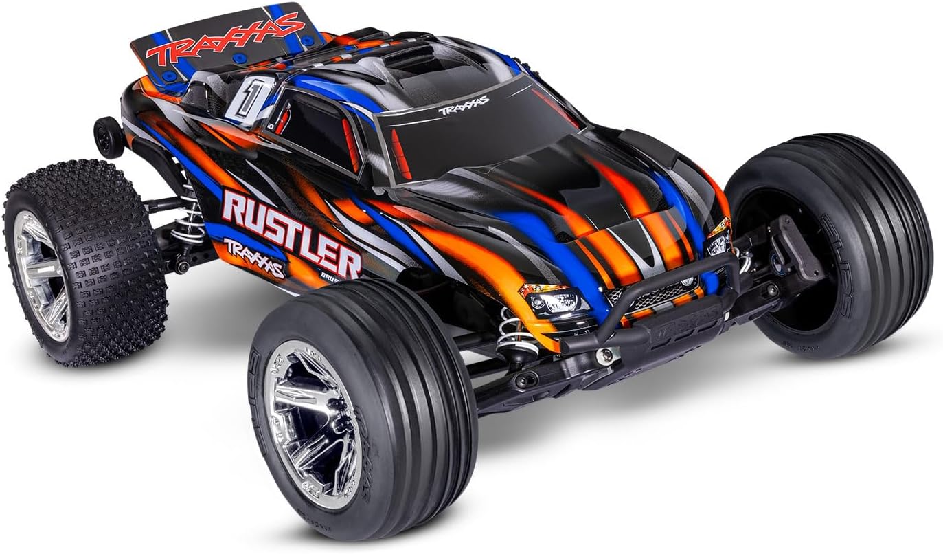 Traxxas 1/10 Rustler BL-2s Brushless 2WD Stadium Truck