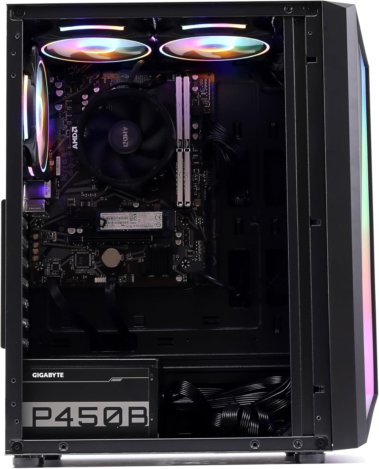 Gaming Desktop PC, AMD Ryzen 5 8500G, 16GB DDR5, 1TB SSD, Windows 11 Pro P125