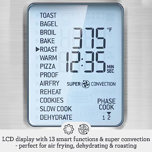 Smart Oven Air Fryer Pro Convection Oven, Brushed Stainless Steel K371