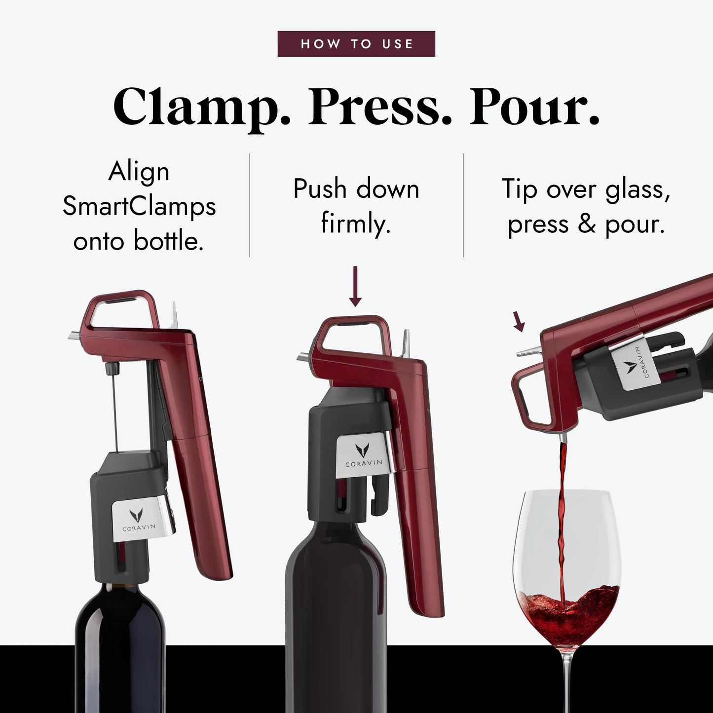 Wine Preservation System with Aerator and Carry Case C2838