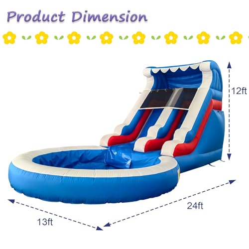 Commercial Inflatable Water Slide with Splash Pool for Kids and Adults Z801