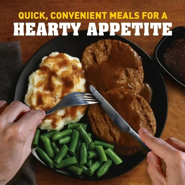 Salisbury Steak Frozen Dinner, 16 oz - Pack of 8 I5693