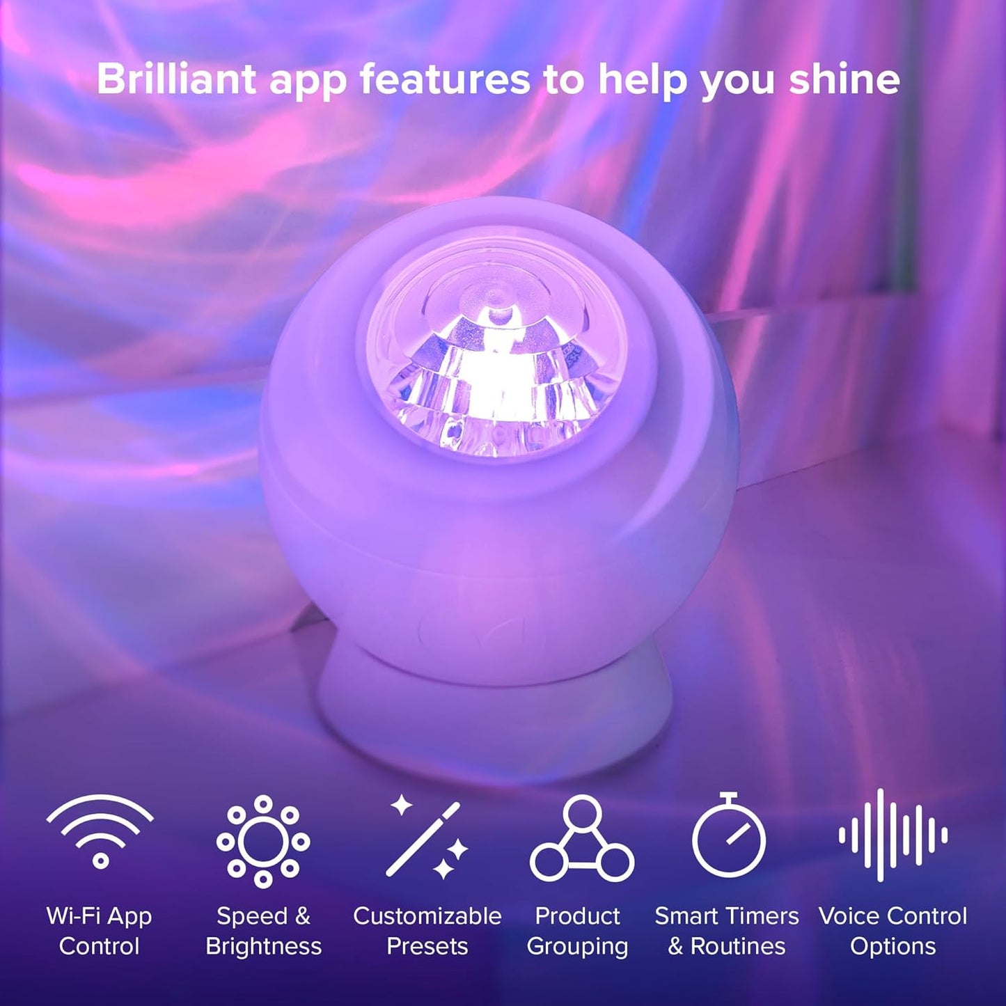 LED Aurora Projector for Bedroom Relaxation and Night Light T92030