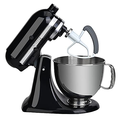 Flex Edge Beater for Tilt-Head Stand Mixer, Silicone Bowl Scraper Attachment U4673