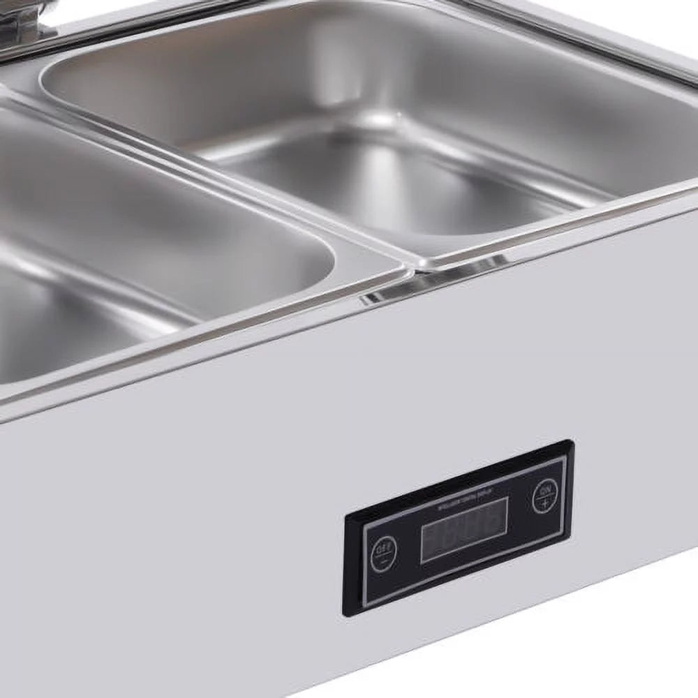 Stainless Steel Buffet Food Warmer 9QT with Lid K7018