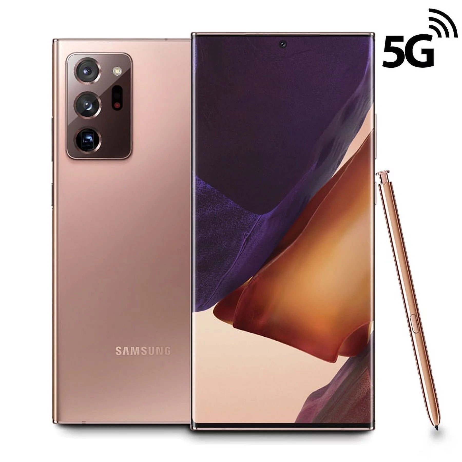 Restored Samsung Galaxy Note 20 Ultra 5G 128GB Unlocked - Bronze (Refurbished)