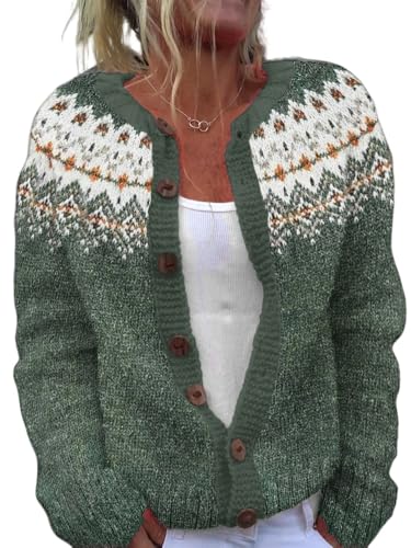 Women's Long Sleeve Knit Cardigan Sweater L169890