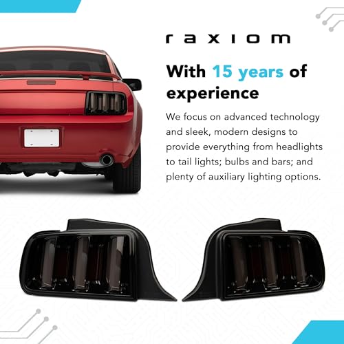 Smoked Lens Tail Lights for 05-09 Mustang J740