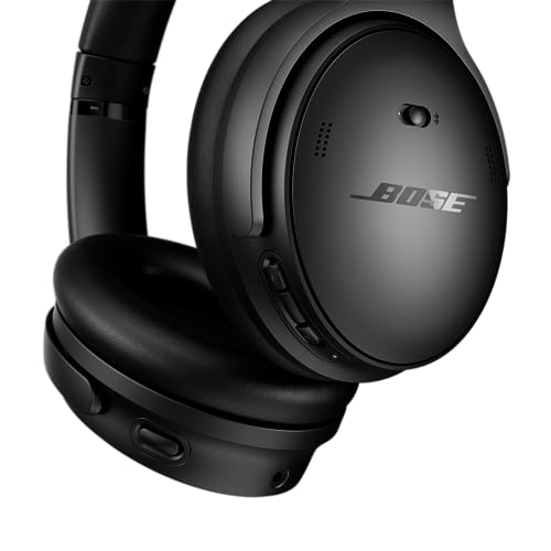 Wireless Over Ear Noise Cancelling Headphones with Mic, 24 Hour Battery V905