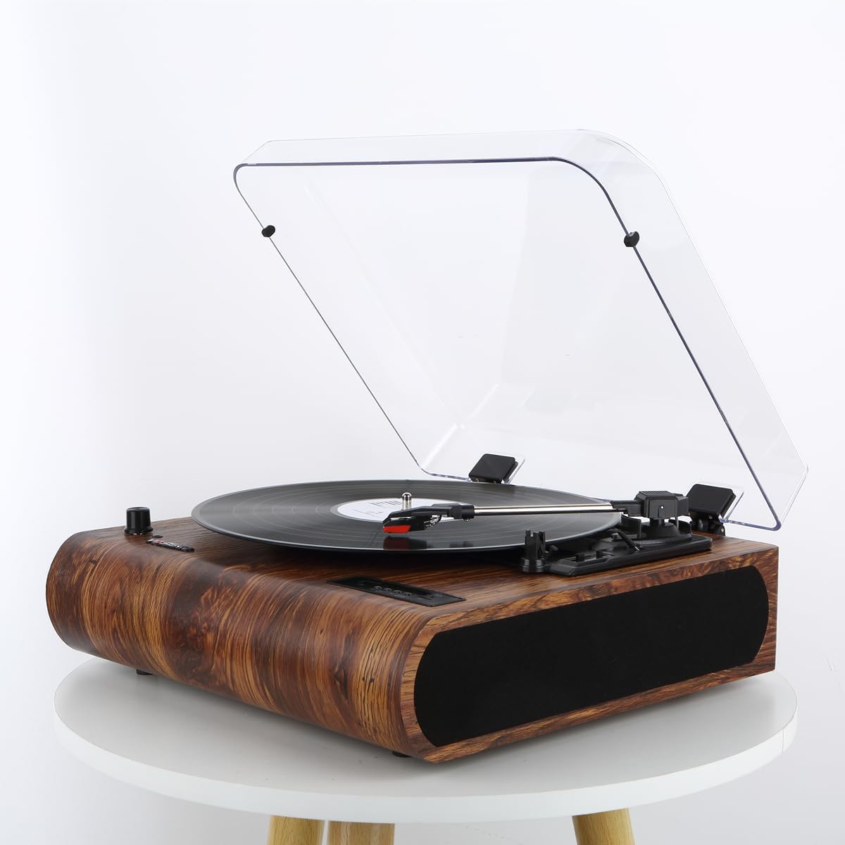 Bluetooth Turntable with Built-in Speakers, Retro Vinyl Player S1155