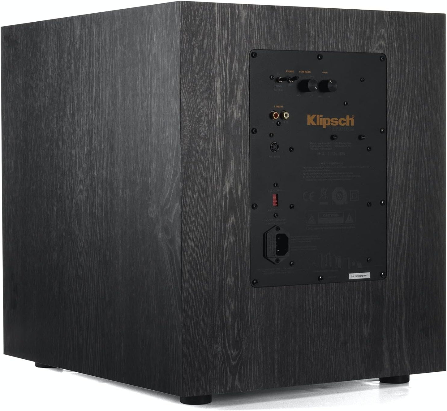 Powered Subwoofer 12 inches, Black D195083