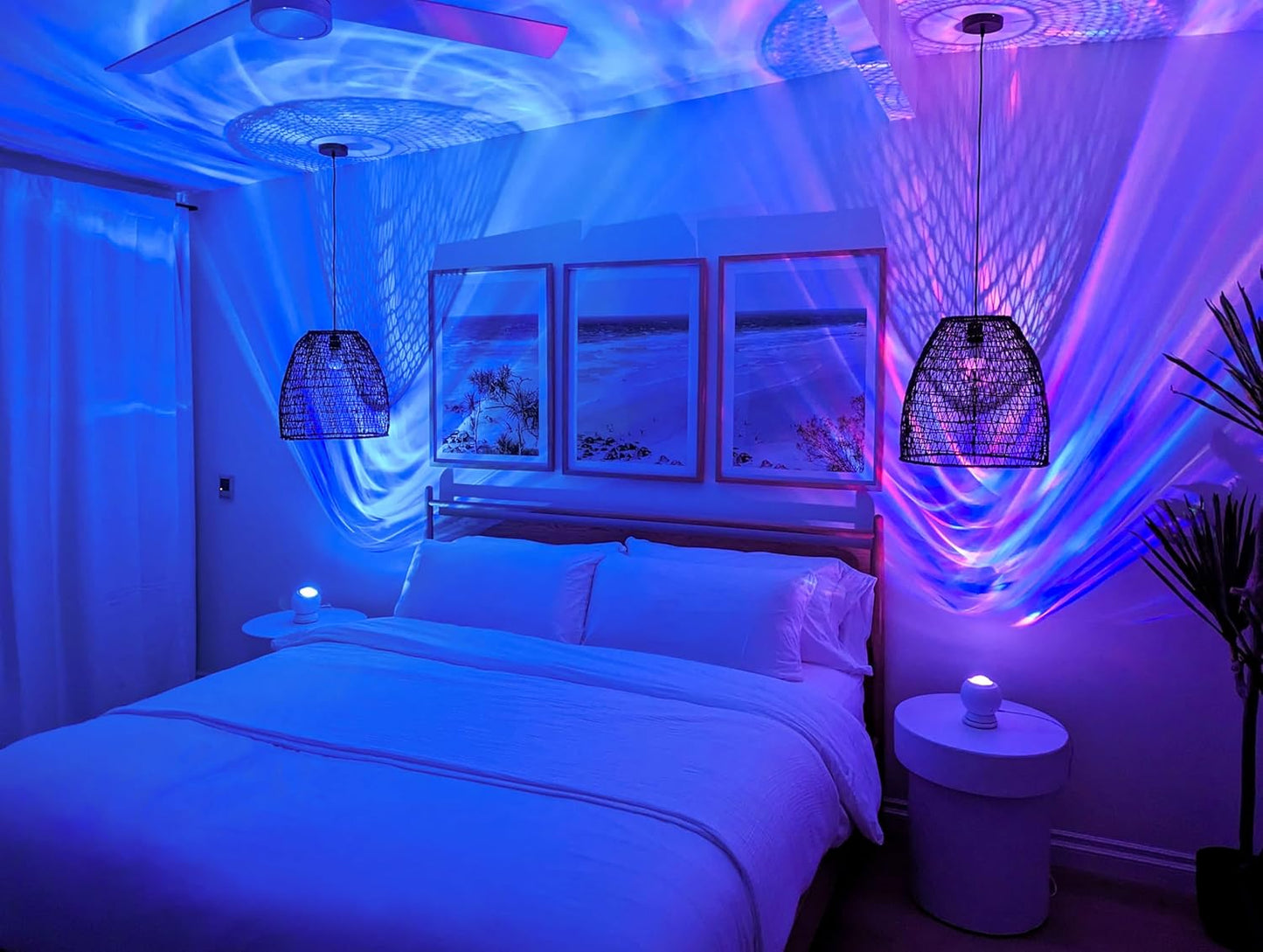 LED Aurora Projector for Bedroom Relaxation and Night Light T92030