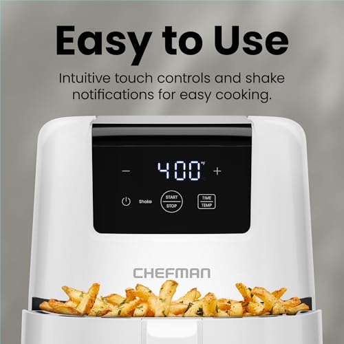 2 Qt Mini Air Fryer with Digital Timer and Nonstick Basket D4952