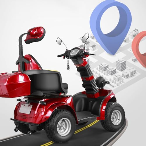 All Terrain 4 Wheel Mobility Scooter for Seniors and Adults M621