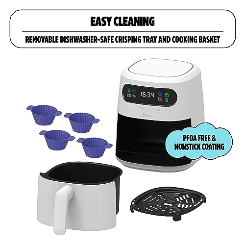 8 QT Digital Air Fryer with Touch Screen and TurboCrisp Technology F231