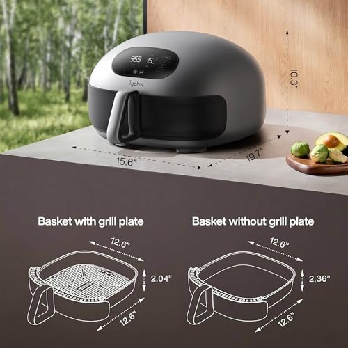 Extra Large Air Fryer with Self-Cleaning Digital Display and PFAS-Free Basket J921500