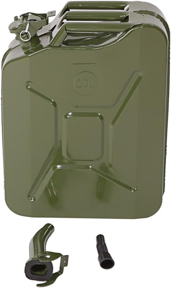 20L 5 Gallon Gas Can with Flexible Spout for Fuel A622409