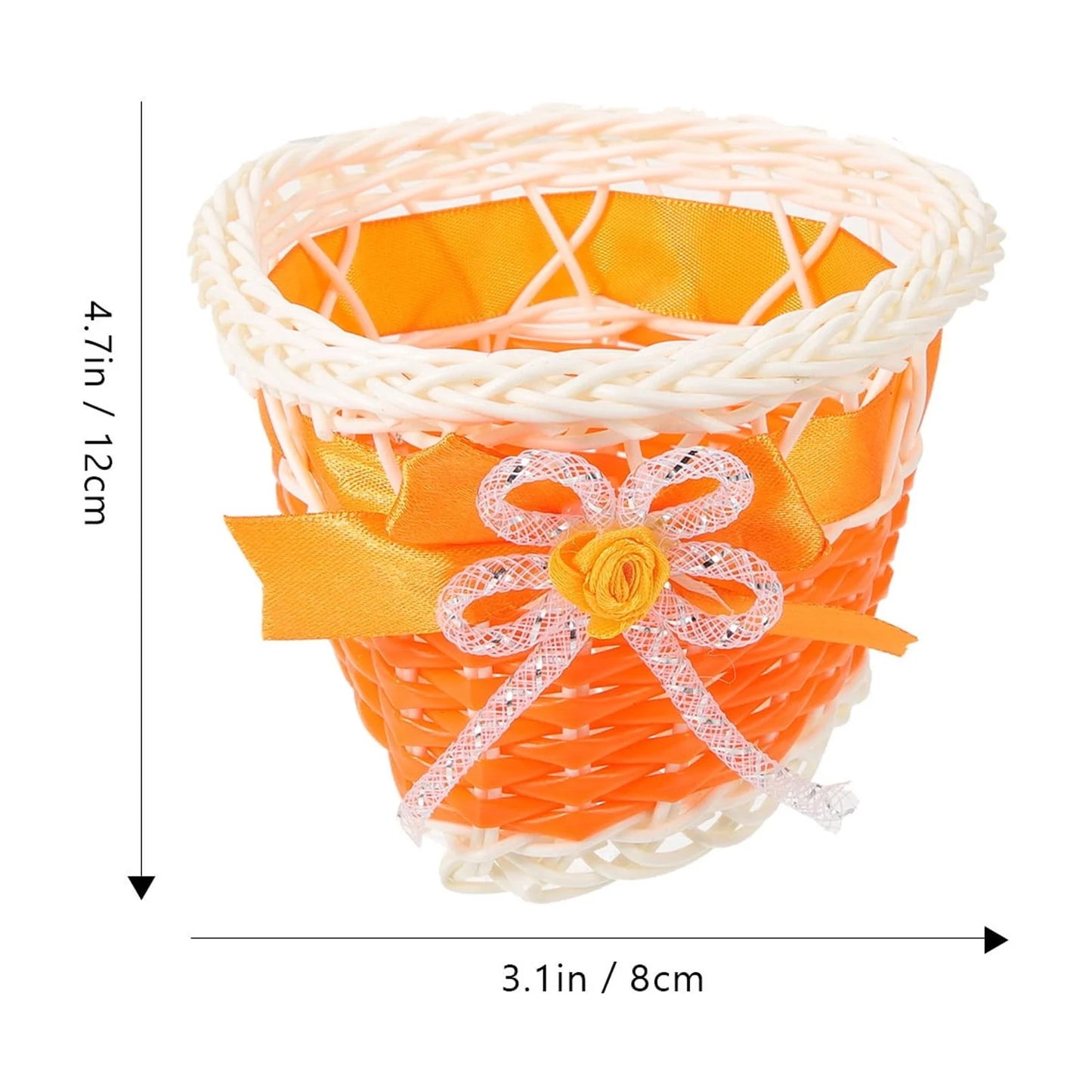 Rattan Flower Basket for Living Room Decor I103499