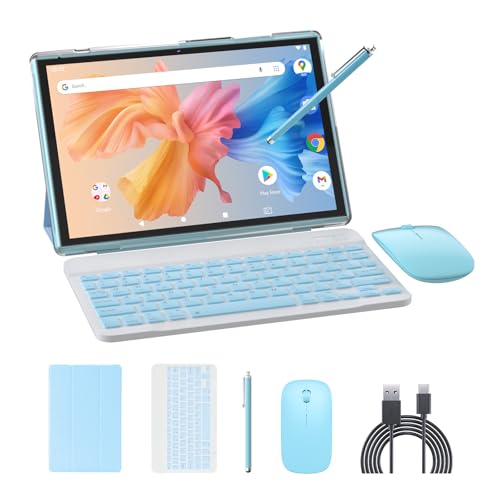 Tablet 10 Inch with Keyboard, Mouse, Case, Stylus, 8GB RAM 64GB ROM K197839