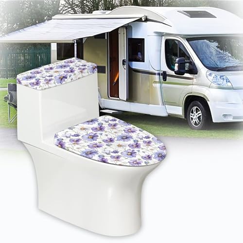 Christmas Toilet Lid and Tank Cover Set for Bathroom Decor Q334993