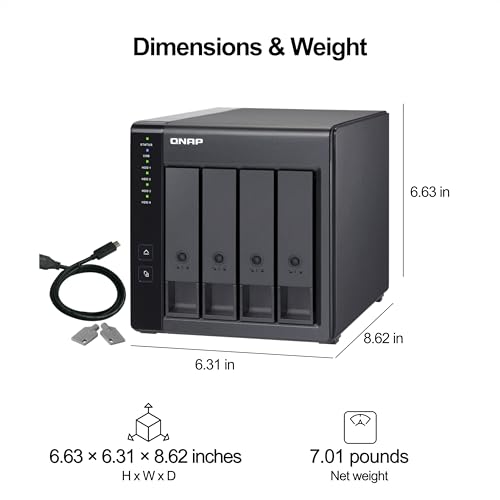 4 Bay USB Type-C Direct Attached Storage with Hardware RAID G458
