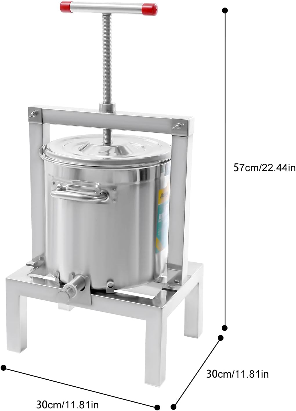 Stainless Steel Fruit Wine Press for Juice Making S9397