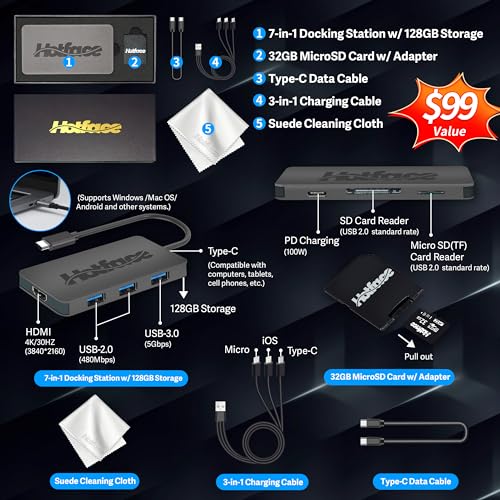 14-Inch HD LED Laptop with Intel Celeron, 4GB RAM, 64GB Storage Z3911