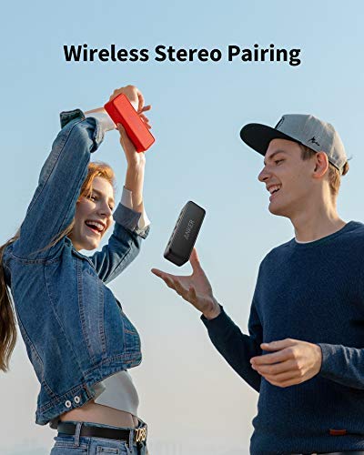 Portable Bluetooth Speaker with 12W Stereo Sound, IPX7 Waterproof, 24-Hour Playtime P419
