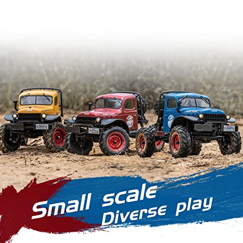 1/24 Power Wagon 4WD RC Crawler RTR Truck with LED Light and USB Charger J928