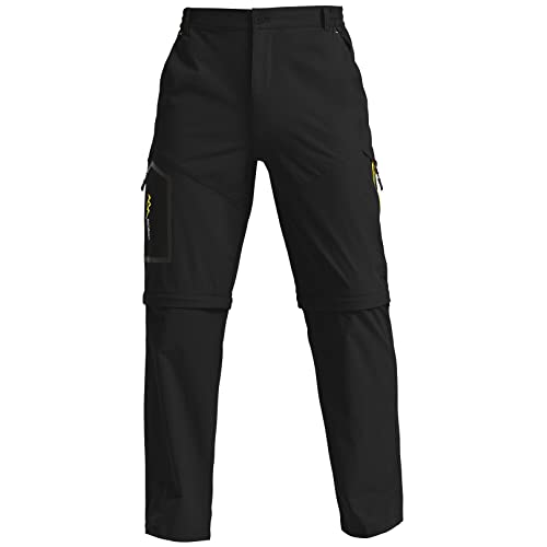 Men's Hiking Convertible Quick Dry Zip Off Pants X62746