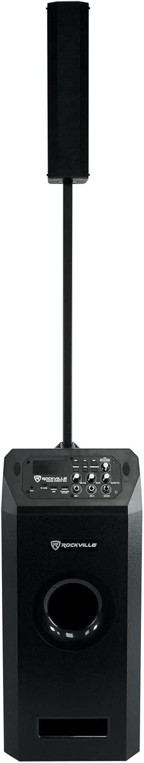 Rockville Home Array 100 Home Theater Speaker System w/Subwoofer+Bluetooth
