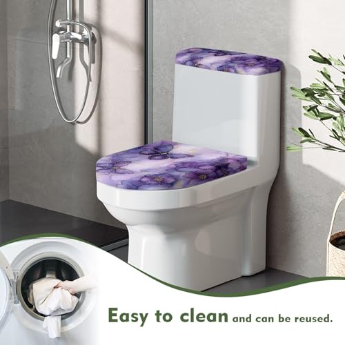 Christmas Toilet Lid and Tank Cover Set for Bathroom Decor Q334993
